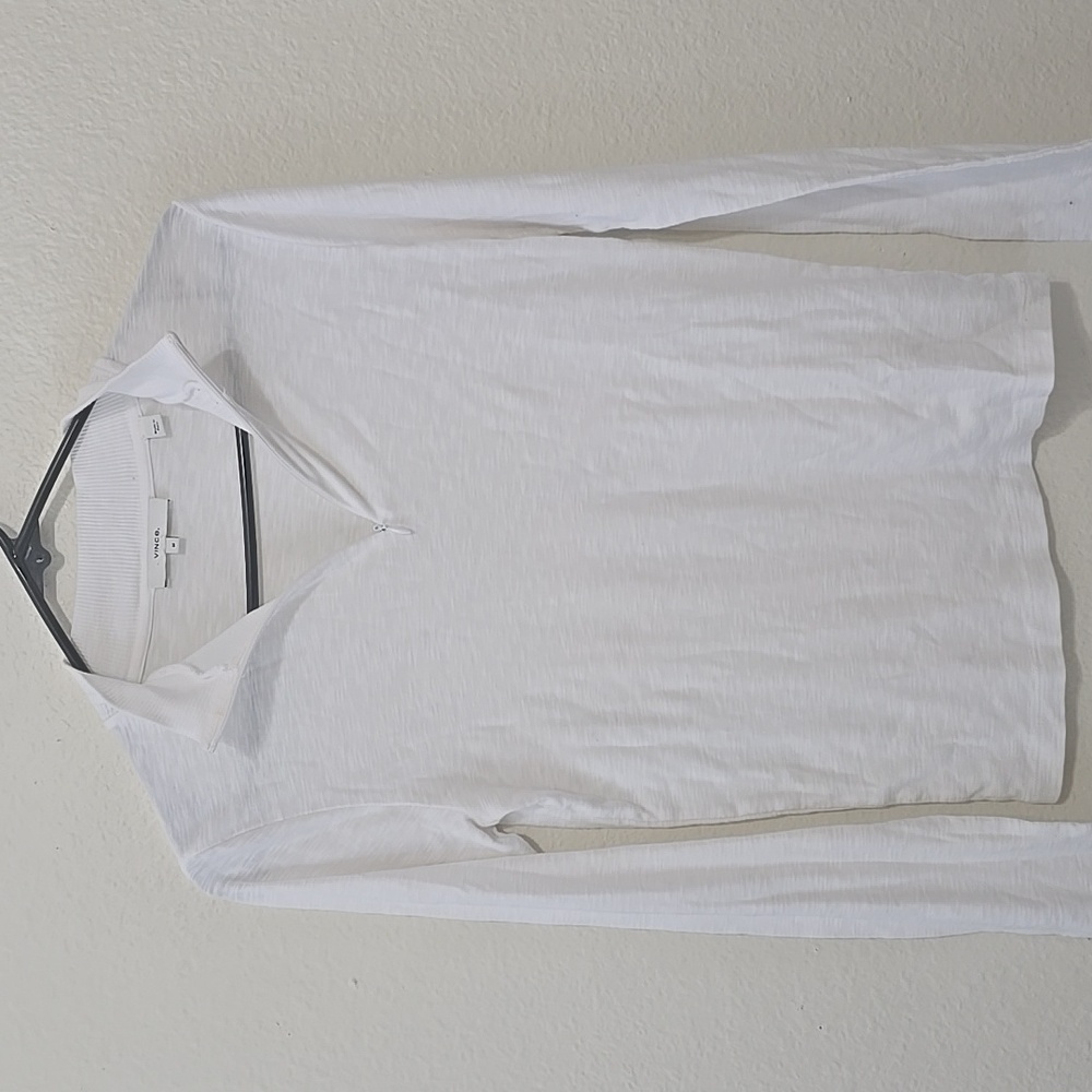 Vince White Essential Long Sleeve‎ Turtleneck M
